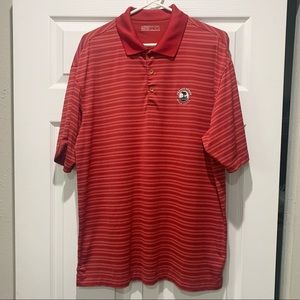 Nike Golf Pebble Beach red polo